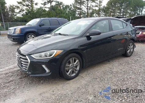 2017 Hyundai Elantra Value Edition из США, поврежденный, VIN 5NPD84LFXHH186274